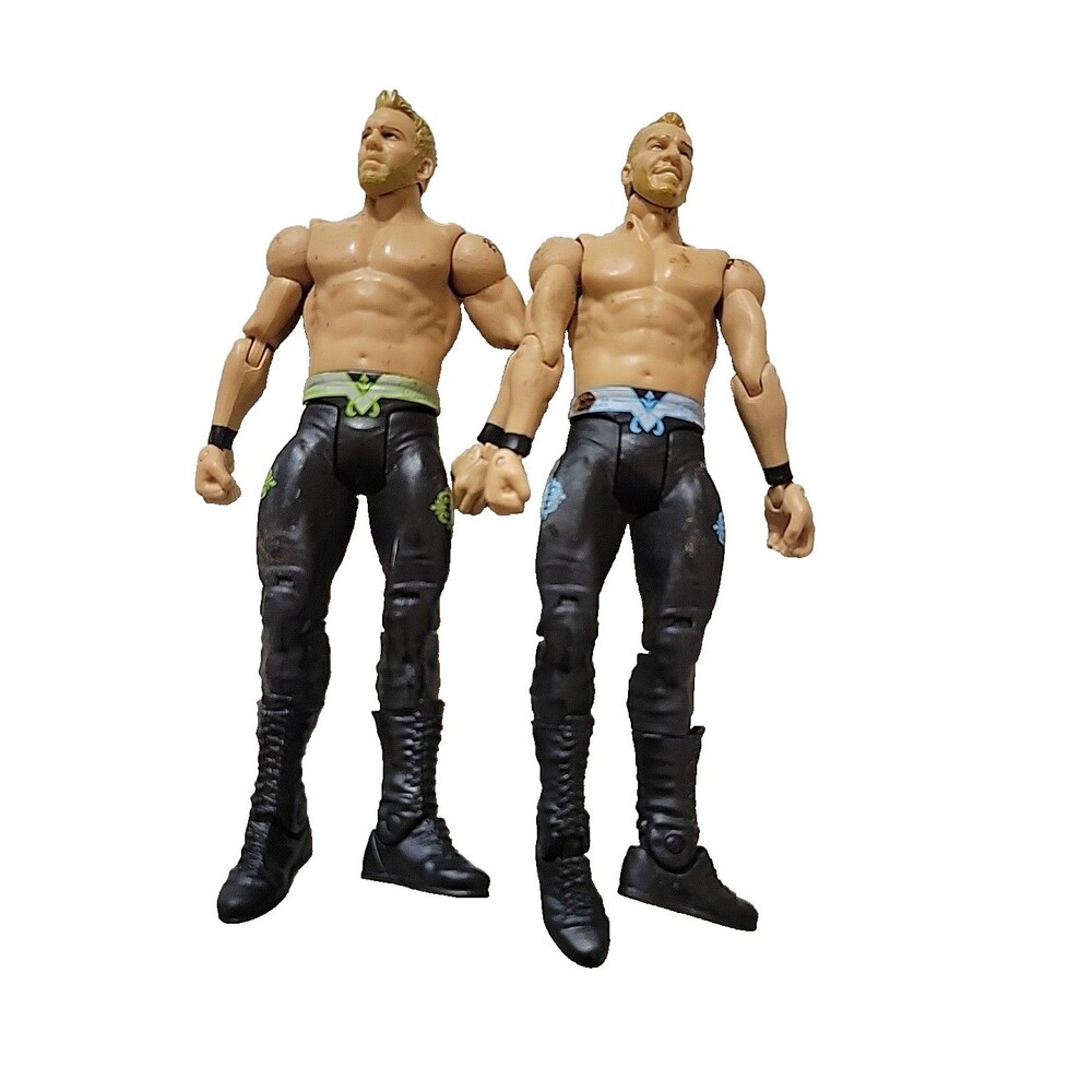 2011 WWE Christian Cage Mattel‎ Basic Figure Wrestling Series 36 Wrestlers 2pc